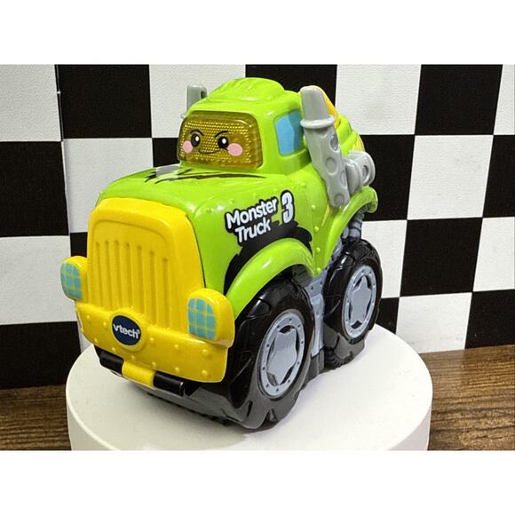 Vtech Monster Truck "MARK" Go Go Smart Wheels Interactive Lights Sounds *Works* - Picture 1 of 7
